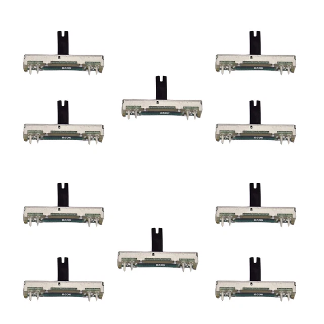10 pezzi B50K 45 mm potenziometro scorrevole scheda modulo cursore regolabile
