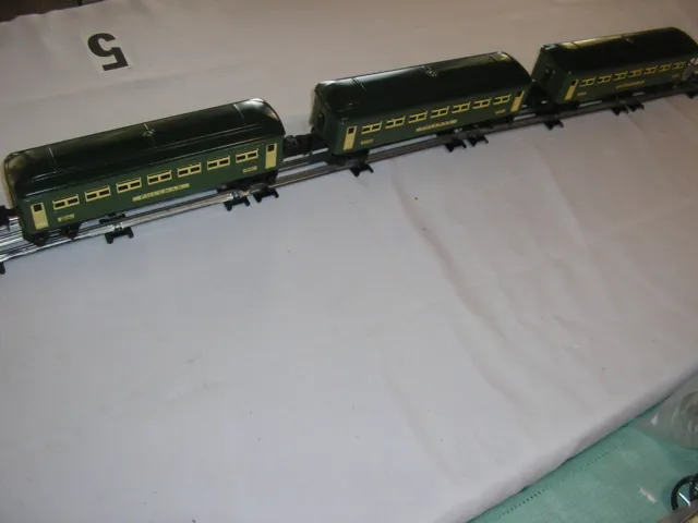 Lionel Trains Pre War Passenger Cars Set Of Three