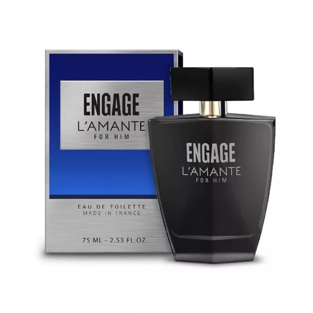 ITC STORE-Engage L'amante Eau De Toilette, Parfum pour Homme, 75 ml,...