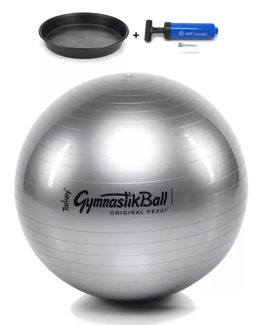 Gymnastikball Fitnessball Sitzball 42, 53, 65, 75cm -  Original Pezzi Standard