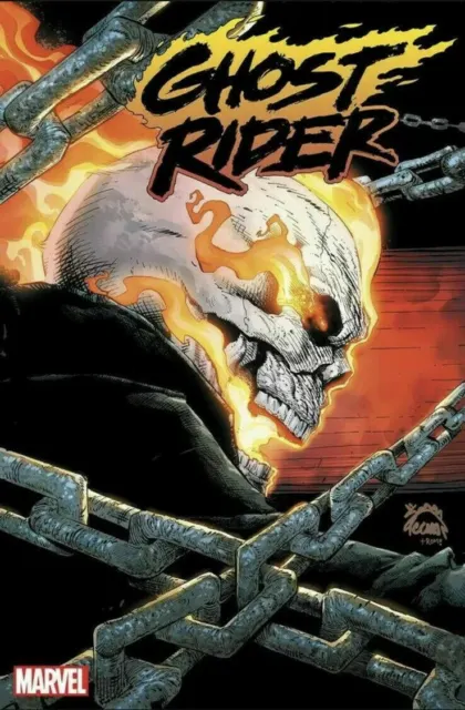 Ghost Rider #1 Stegman 2nd Print Johnny Blaze Variant Marvel Comic 2022 NM