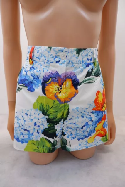 Dolce & Gabbana D&G high waisted shorts, floral, size 42, UK 10 WORN ONCE