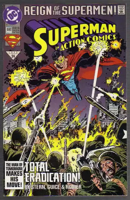Reign Of The Superman!  Us Dc Comic Vol.1 # 690/'93