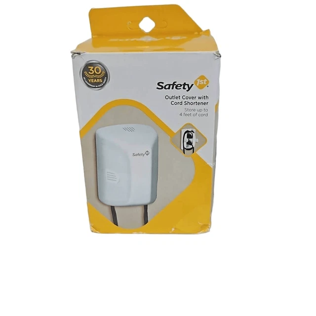 Cubierta de salida Safety First con acortador de cable nueva en caja