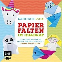 Papierfalten im Quadrat: Fantastische Wesen – Baste... | Buch | Zustand sehr gut