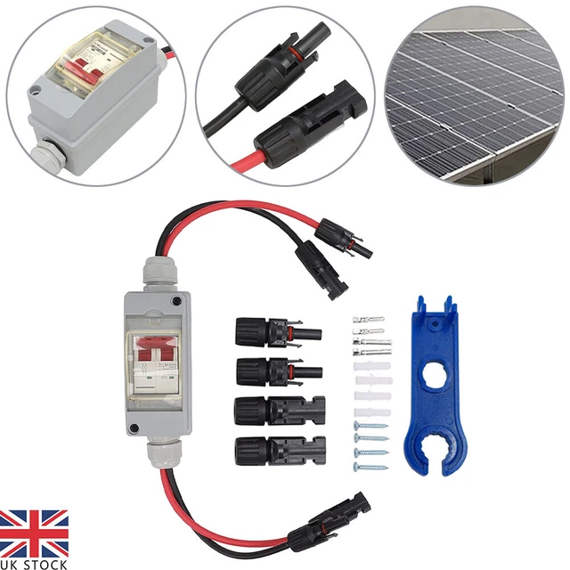 PV ISOLATOR SWITCH DC500v IP65 Disconnect Circuit Breaker For Solar