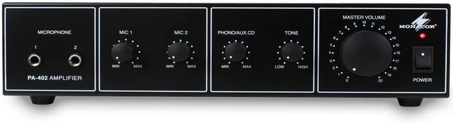 AMPLIFICATEUR MONACOR PA 402 ETAT COMME NEUF EUR 29 00 PicClick FR