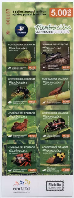 Ecuador 2015 "Insekten" Käfer Ameise  MiNr 3628-3635