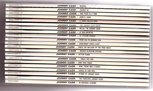 Johnny Cash - 20 Original Albums (20 CD Box Set) 3