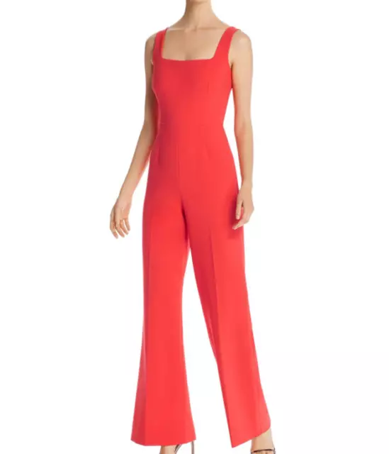 Kobi Halperin Women's Sz 4 Helena Wide-Leg Sleeveless Jumpsuit in Daiquiri $498