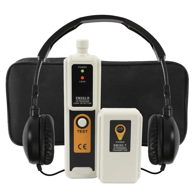 Ultrasonic Leak Detector Liquid/Gas Leak Detector with Receiver & Transmitter Ai