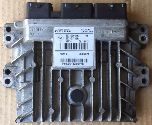 Calculateur Renault Megane 3 1.5 DCI 237100914R 237101715R DCM3.4 28304871