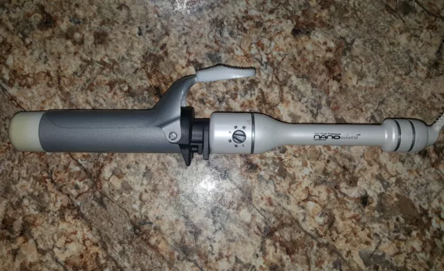 CONAIR PRO JILBERE 1 1 4 Nano Silver 430 Ceramic Tools Clip Clipless Wand Iron 39.99 PicClick