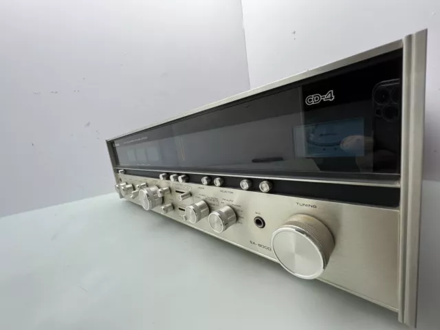 Technics SA-8000X CD-4 FM AM 4 Channel / 2 Channel Receiver Als Erzatteil DEFEKT 3