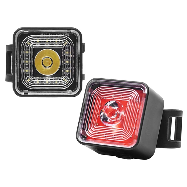 Knog feu avant et arrière Plus 40 lm 14 cm transparent 2 pièces