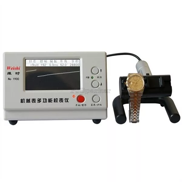 Weishi Timegrapher Watch Timing Machine NO.1900 Multifunction Tester