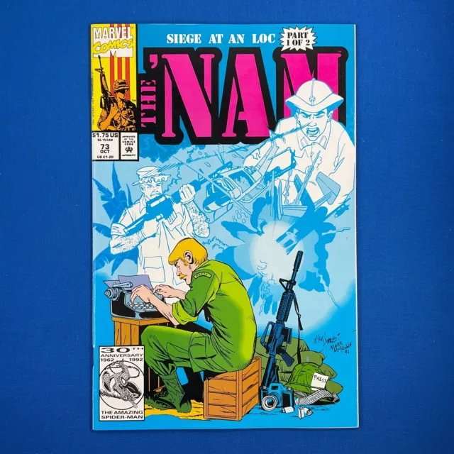 NAM #73 SIEGE AT AN LOC Part 1 Marvel Comics 1992 Vietnam War Comic Book