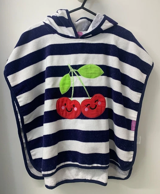 Toalla de playa con capucha para niños de 4 años diseño toalla cerezas nuevo