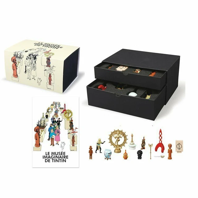 TIM & STRUPPI Tintin Métal Chiffres Lot Carte De Voeux 1972 Série 12