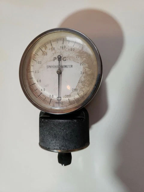 Vintage Sphygmomanometer PBC Japan Blood pressure gauge 102 steam punk