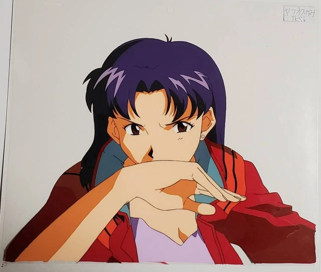 NEON GENESIS EVANGELION Animation Cel Sheet Misato Katsuragi £3,150.22