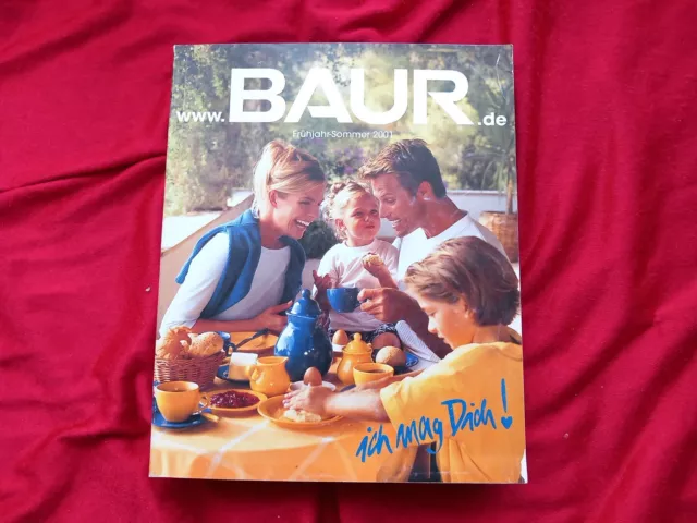 BAUR Katalog Frühjahr Sommer 2001 - vintage Versandhauskatalog #665