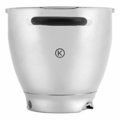 Acciaio Inossidabile Kenwood KAT621SS Ciotola Chef Elite 6.7 Liters Silver 