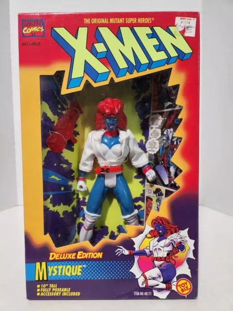 Uncanny X-Men Mystique Deluxe Edition Toy Biz 10" Inch New In Box Xmen Marvel