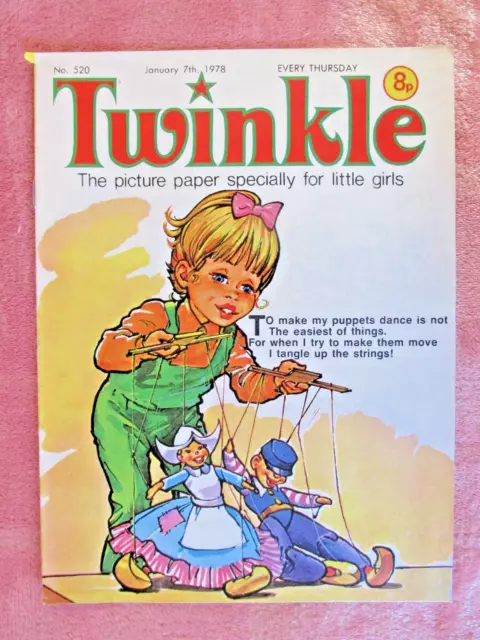 TWINKLE COMIC.    NO.520.   JANUARY 7th,  1978.