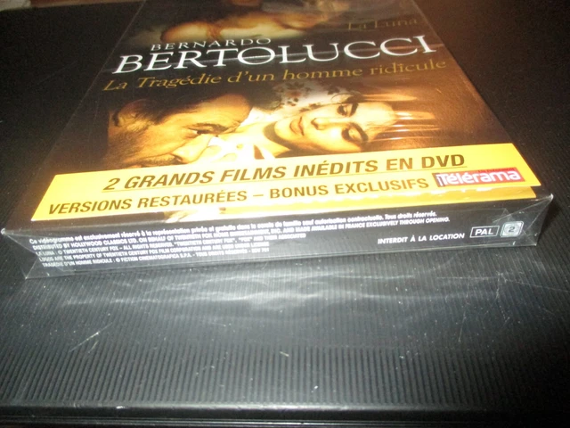 Coffret 2 Dvd Neuf "Bernardo Bertolucci : La Luna / Tragedie D'un Homme Ridicule 3