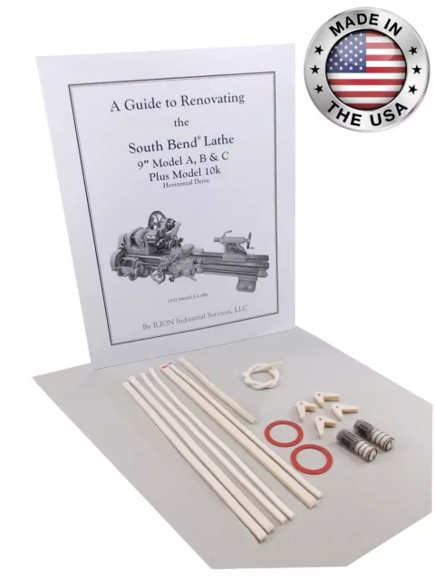 South Bend Lathe 9" Model C - Rebuild Manual & Parts Kit