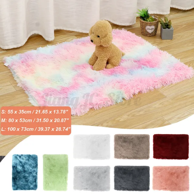 Soft Plush Pet Dog Cat Blanket Mat Bed Warmer Breathable Mattress Cushion Pad