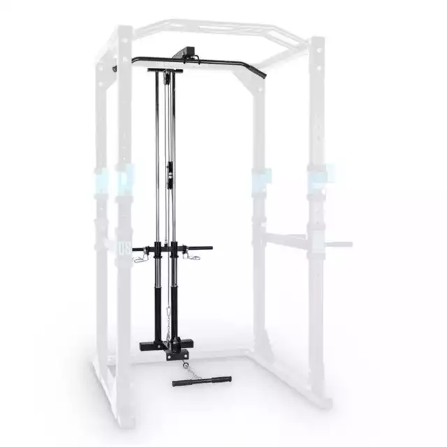 Lat Pull Down Bar Cable Rack Machine Multi Gym Attachment System Home Fitness