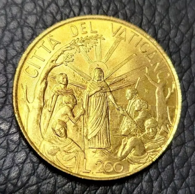1999 Vatican City 200 Lire Coin