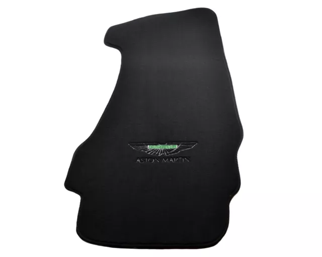 Floor Mats For Aston Martin Vantage V8 Convertible 2004-2017 Black Tailored LHD 3