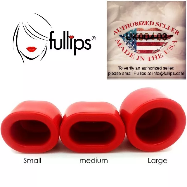 FULLIPS Lip Plumping Enhancer - For a Full & Plump Pout - 100% Genuine UK Seller