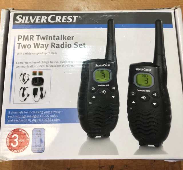 Pitfalls Inconsistent be impressed SILVERCREST PMR TWINTALKER 2-way Radio Set Walkie Talkie Rechargeable USED £19.99 - PicClick UK Pitfalls Inconsistent be impressed SILVERCREST PMR TWINTALKER 2-way Radio Set Walkie Talkie Rechargeable USED £19.99 - PicClick UK