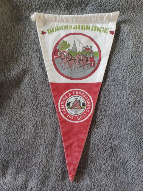 Camping And Caravanning Club - Boroughbridge Vintage Pennant