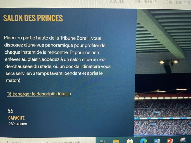 Le Salon des Princes | Parc des Princes | Paris Saint-Germain