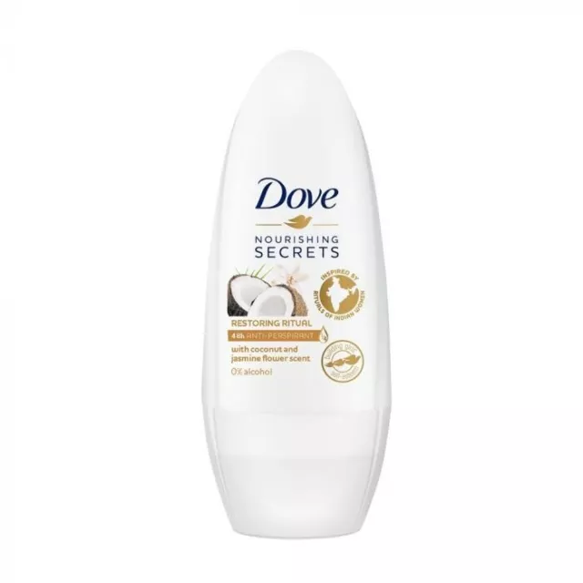 Dove Nourishing Secrets Coconut & Jasmine Flower Roll-On Deodorant 50Ml