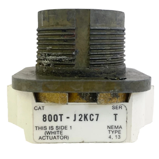 Allen Bradley Interruttore Selettore 800T-J2KC7 Serie T Nema Tipo 4,13 Ua Seller
