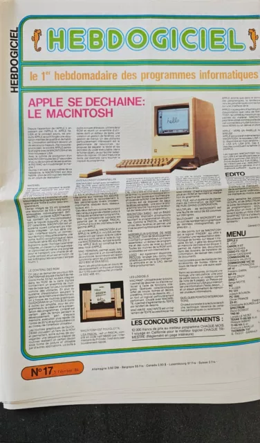 HEBDOGICIEL N° 17 3 fèvrier 1984