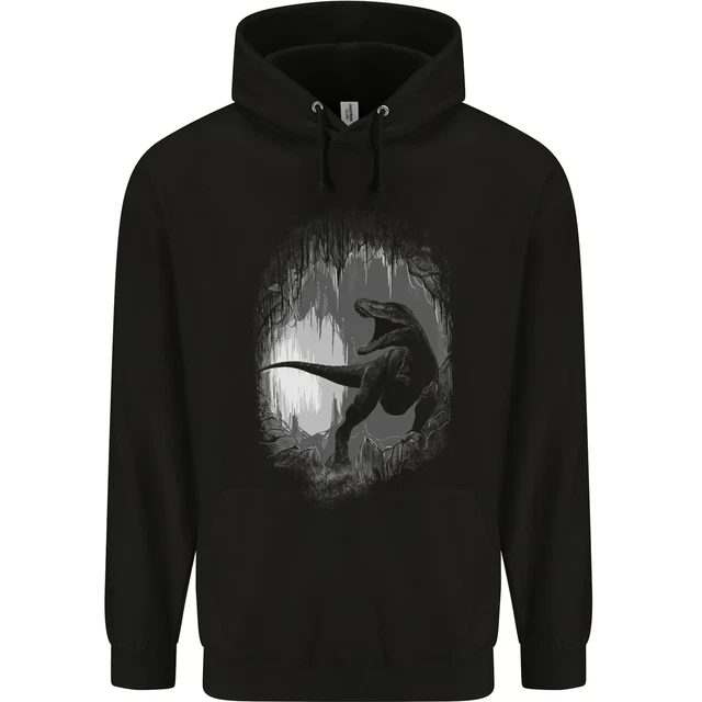 Felpa con cappuccio bambini Dinosaur Cave T-Rex