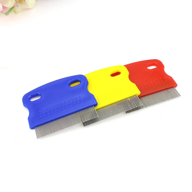 Metal Comb Nit Hair Pet Head Lice Safe Flea Comb Kids Pets Chic New Home