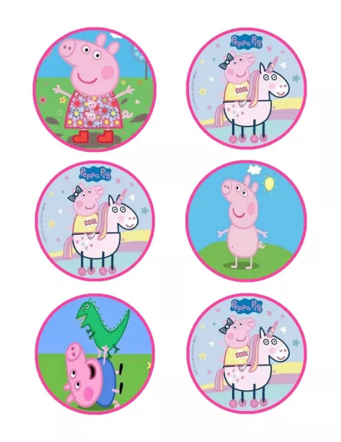 Peppa Pig Kit Complet de Décoration pour 6 personnes - Vaisselle
