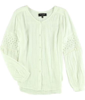 Avoria Max Studio London Donna Freddo Spalla Camicetta Abito 