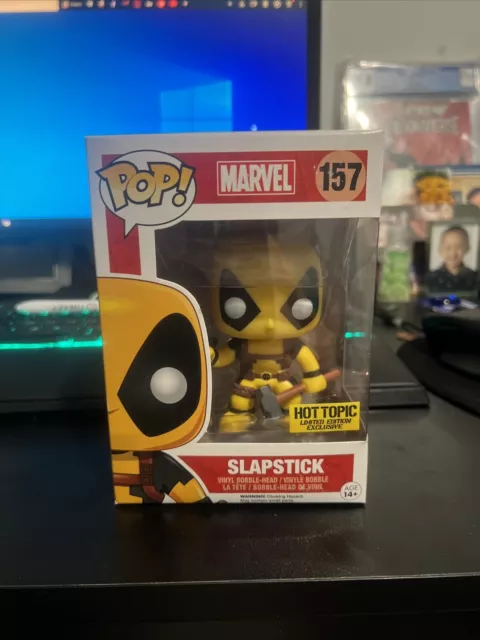 Funko Pop! MARVEL DEADPOOL - SLAPSTICK #157 - HOT TOPIC Exclusive