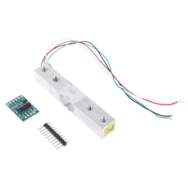 LOAD CELL 5KG Amplifier HX711 Breakout Digital Portable Kitchen Scale ...