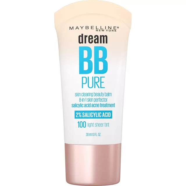 Maybelline Dream Bb Fresh/Pure Bb Cream -  Choose Your Shade -  Free Postage