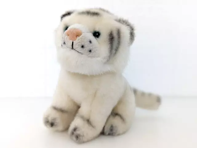 Siegfried & Roy Mirage Las Vegas White Bengal Tiger 4" Miniature Plush Souvenir